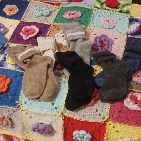 Other - New Cotton&Wool Socks! Khaki,Tan,LtGray,Black,Dk Gray,Blue6prs. NEW!NEVER WORN!!